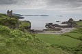  Ecosse 
 chateau 
 mer 
 rivage 