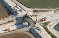 Bétonnage d'un pont sur la LGV Est pont,béton,chantier,LGV 