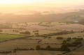 pâturages et forêts de Meuse un soir d'été pâturages,coucher de soleil,Meuse 