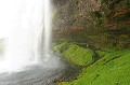 chute d'eau de Seljaland,environ 40 m de haut Islande,chute d'eau 
