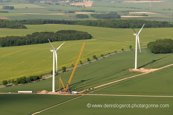 Installation d'éoliennes