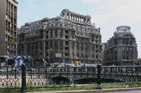 Bucarest, immeubles datant du Communisme